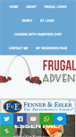 Mobile Screenshot of frugalfamilyadventures.com